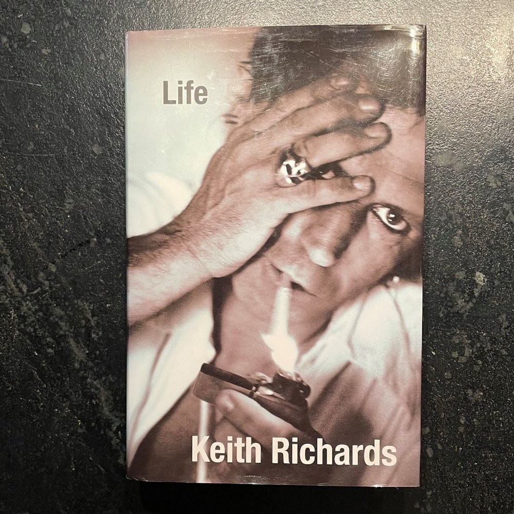 ""Life," by Keith Richards, 2010, first edition hardcover book